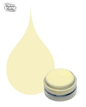 Aphro Nails színes porcelánpor Pastel Yellow 3,5g