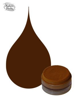 Aphro Nails színes porcelánpor Brown 3,5g