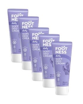 Footness Soft Deo cream láb hidratáló krém CSOMAG 5db (5x75ml)