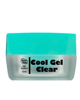 Aphro Nails Cool Gel Clear átlátszó műköröm zselé 15ml