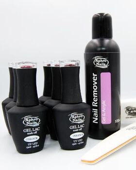 Aphro Nails REDZONE gél lakk készlet 2