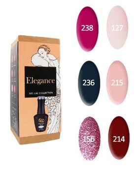 Aphro Nails ELEGANCE gél lakk készlet 3