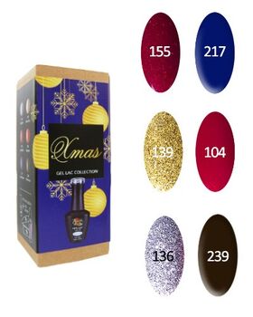 Aphro Nails XMAS gél lakk készlet 3