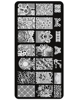 Aphro Nails körömnyomda lemez Blossom Time BC09