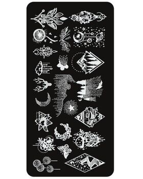 Aphro Nails körömnyomda lemez Dream World YZW-L18