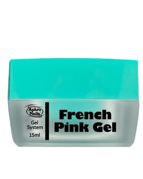 Aphro Nails French Pink rózsaszín műköröm zselé 15ml