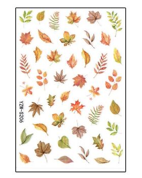 Körömmatrica Autumn YZWS206