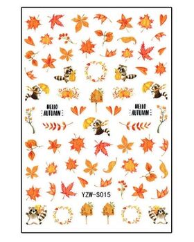 Körömmatrica Hello Autumn YZWS015