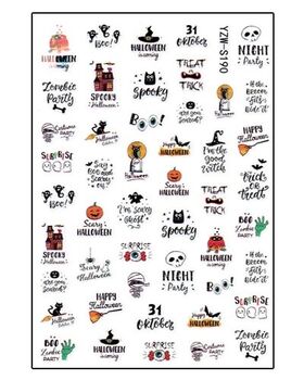 Körömmatrica Scary Halloween YZWS190