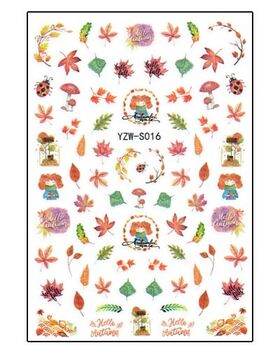 Körömmatrica See U in autumn YZWS016