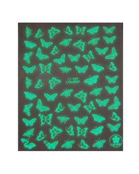 Körömmatrica Glow Butterfly CY009