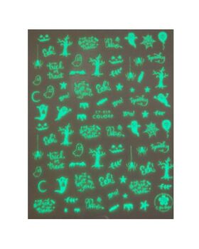 Körömmatrica Glow Halloween CY010