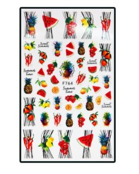 Körömmatrica Fruits F764