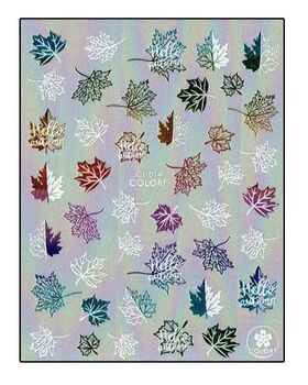 Körömmatrica Hello Autumn Colorful CJ014SZ