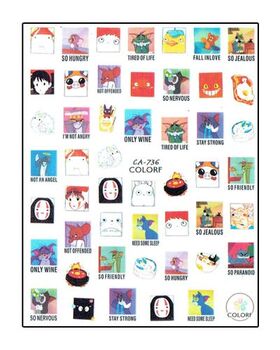 Körömmatrica My Mood CA736