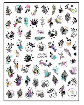 Körömmatrica Mystery CA744