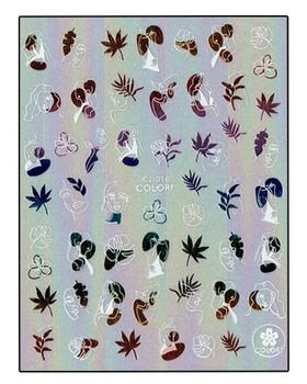 Körömmatrica Party Girl Colorful CJ016SZ