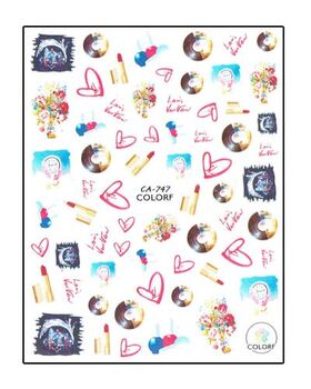 Körömmatrica Party Time CA747