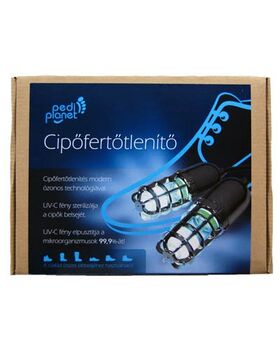 Pedi Planet cipőfertőtlenítő készülék UV-C (ózonos) 2x3W 1