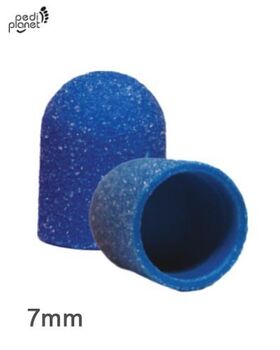 Pedi Planet műanyag csiszoló kupak 7mm Durva 5db