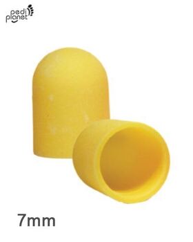 Pedi Planet műanyag csiszoló kupak 7mm Finom 5db