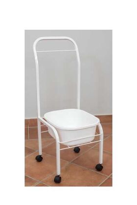 Lábáztató gurulós nagy törölközőtartós