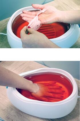 paraffinos kezapolas