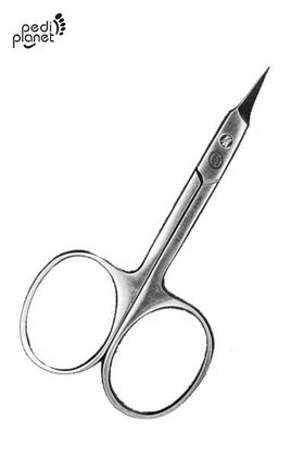 Pedi Planet mini bőrvágó olló rozsdamentes