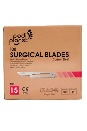 Pedi Planet pedikűr szikepenge (100db/doboz) méret: 15