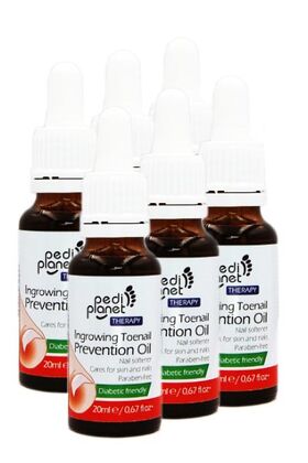 Pedi Planet benőtt köröm ápoló olaj CSOMAG 6x20ml