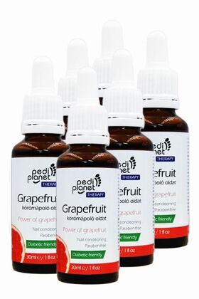 Pedi Planet Grapefruit mag körömecsetelő CSOMAG 6x30ml Pedi Planet Grapefruit mag körömecsetelő CSOMAG 6x30ml