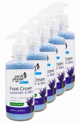 Pedi Planet Levendulás lábápoló krém CSOMAG 5x250ml
