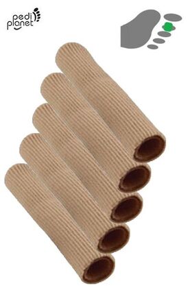 Pedi Planet szövet gél vágható lábujj védő cső 10cm méret:M CSOMAG 5db
