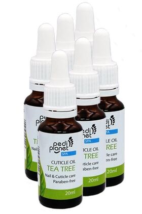 Pedi Planet bőrápoló olaj teafa CSOMAG 6x20ml