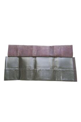 Műbőr pedikűrös késtartó tok