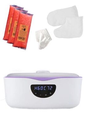 Paraffinos kezeléshez komplett készlet LUX - Lila fehér