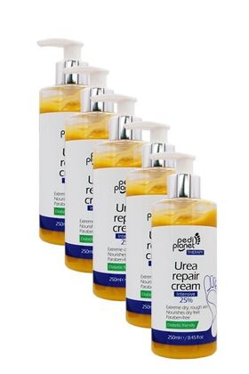 Pedi Planet Urea repair cream INTENSIVE 25% 250ml (25% ureás lábápoló krém) CSOMAG 5x250ml